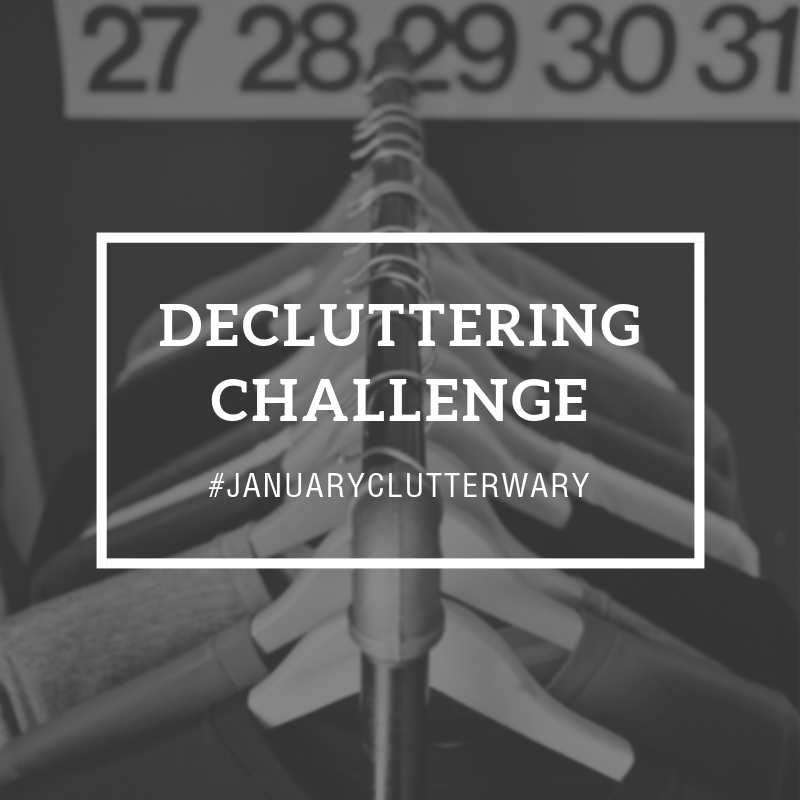 Decluttering Challenge Graphic